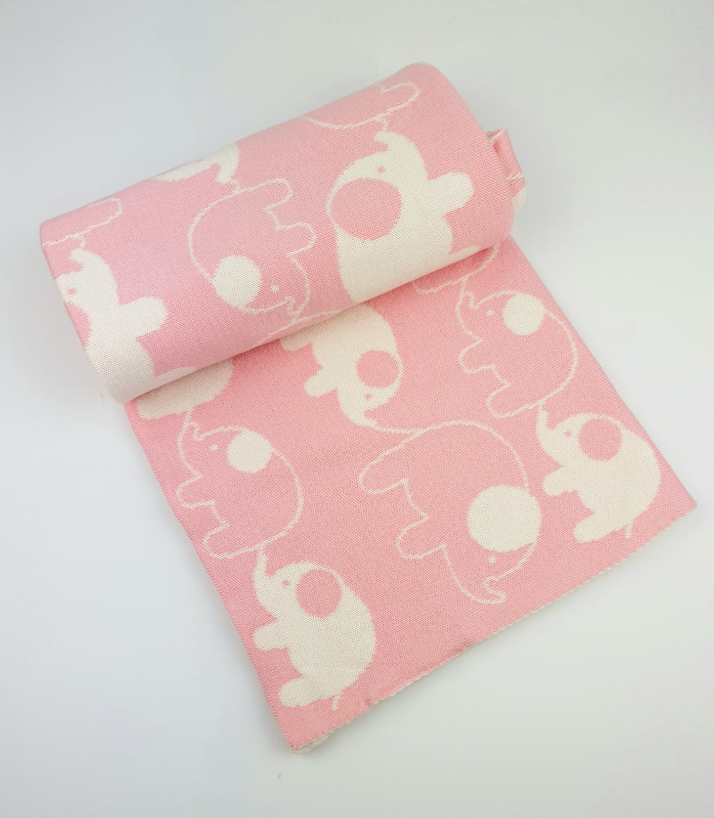Elephant Baby Blanket Gift Boxed – Pink
