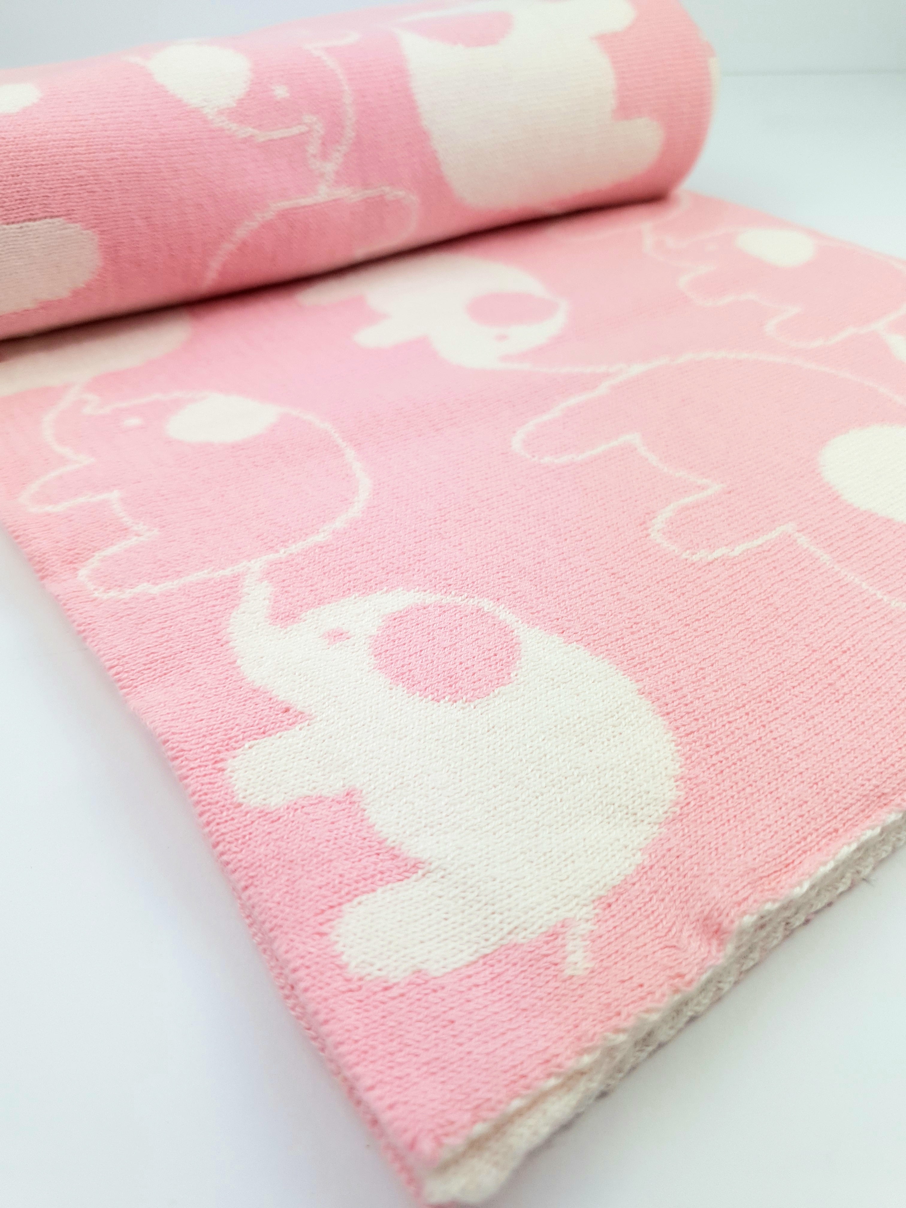 Pink sales elephant blanket