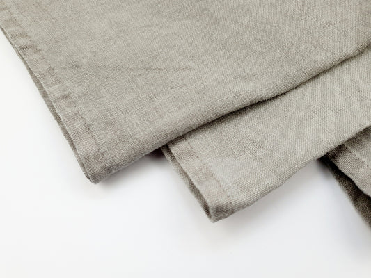 Light Grey Linen Napkin – Set of 4