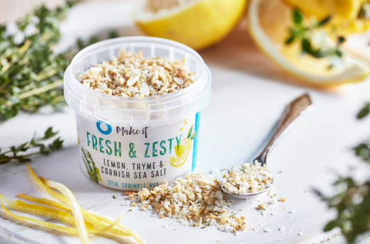 Cornish Seasalt Fresh & Zesty 55g