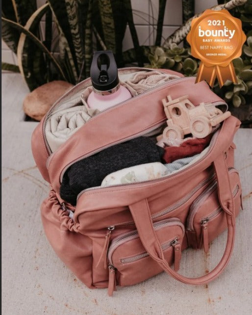 Pink store nappy bag